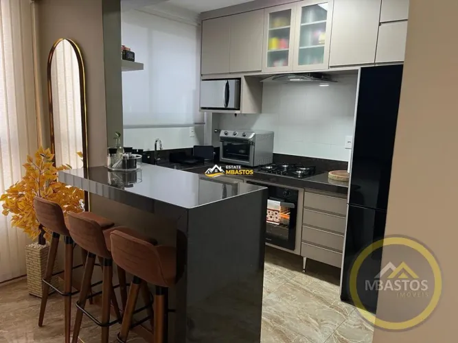 Cobertura à venda em Belo Horizonte, bairro Alípio de Melo - Semi-novo, com cozinha montad