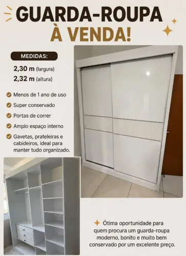 Vendo guarda roupa