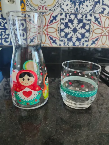 Moringa de vidro