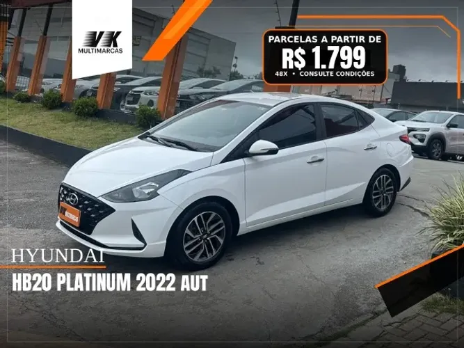 Hyundai HB20S Platinum 1.0 TB Flex 12V AUT 2022