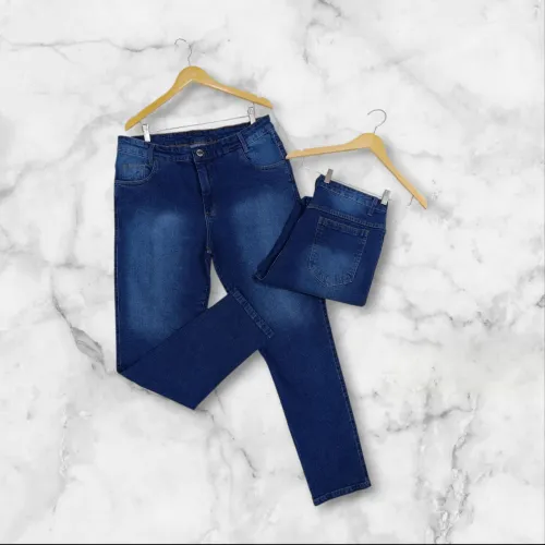 Calça masculina PLUS SIZE com lycra