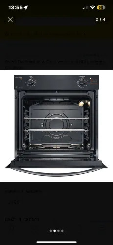 Forno elétrico a gás de embutir novinho nunca usado 