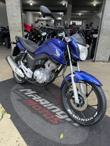 HONDA FAN 160 AZUL 2022 IMPECÁVEL!