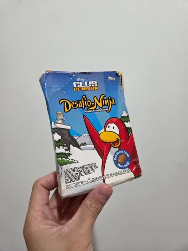 Lote Cartas Club Penguin Desafio Ninja + Brilhantes + Caixa