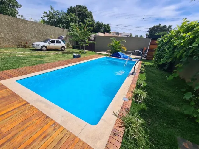 Piscina de fibra