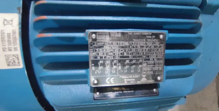 Motor WEG 10CV Trifásico 380/660V - Ideal p/ Compressores Atlas e Chicago