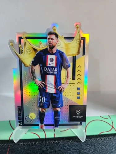 Lionel Messi ROY-LM Topps UEFA Royalty Chrome Die-Cut 2022/23 - PSG