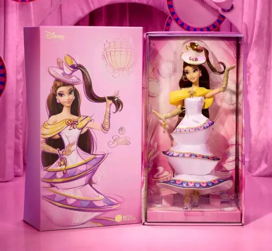 BONECA BARBIE BELA MATTEL CREATIONS. NOVA .LACRADA. CAIXA 100%.
