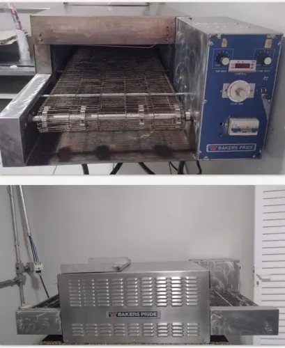 Forno esteira - pizza ou esfihas.