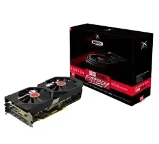 PLACA DE VÍDEO XFX RADEON RX 590 FATBOY OC 8GB