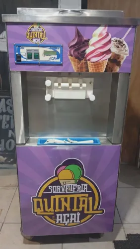 Máquina de Sorvete e Açaí