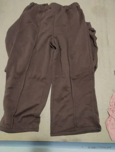 Conjunto moletom marron feminino novo 