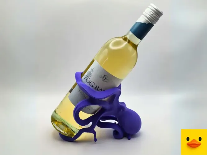 Porta vinho/decoração Polvo