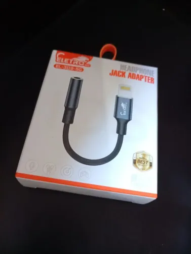 Adaptador conector iPhone light para p2