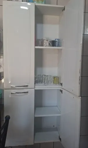 Armário de aço cozinha