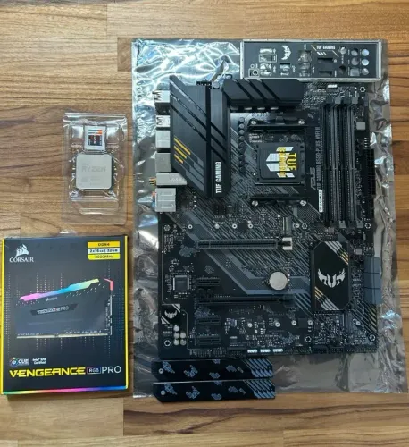 Kit Upgrade AM4 Ryzen 7 5800X3D + ASUS TUF B550M PLUS WiFi II + 32GB DDR4 CORSAIR