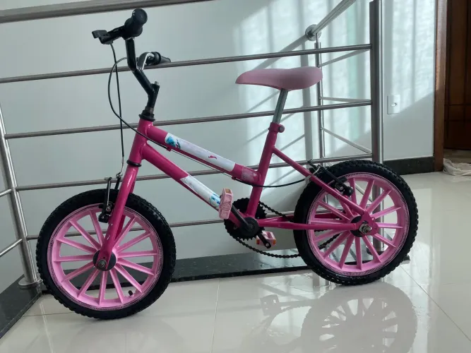 Bicicleta infantil rosa