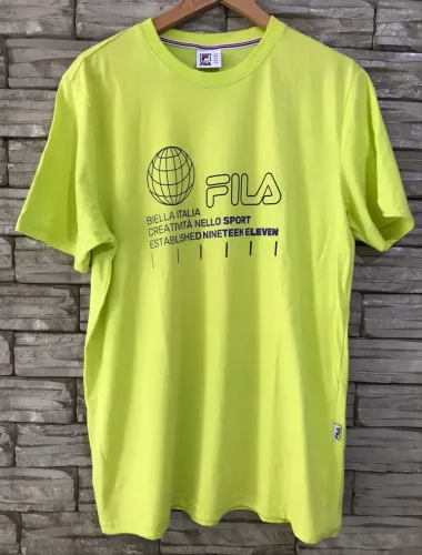 Camisa Fila Static verde tamanho G