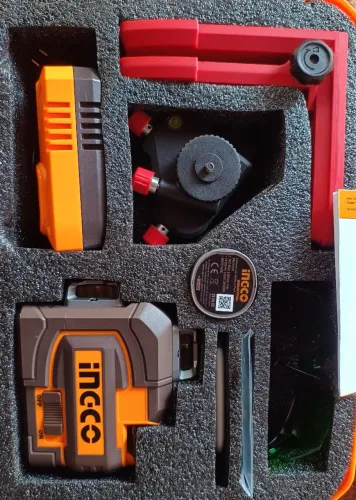 Nível a laser 360° INGCO 12 LINHAS 16V