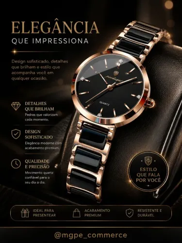 Promoção Relógio Poedagar Feminino Original