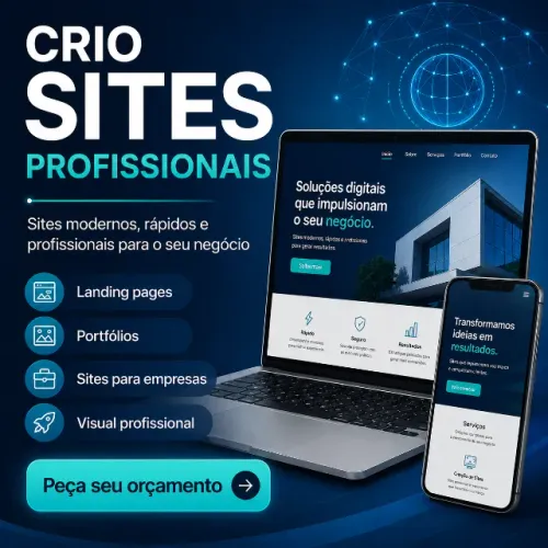 Criação de Sites Profissionais para Empresas e Negócios