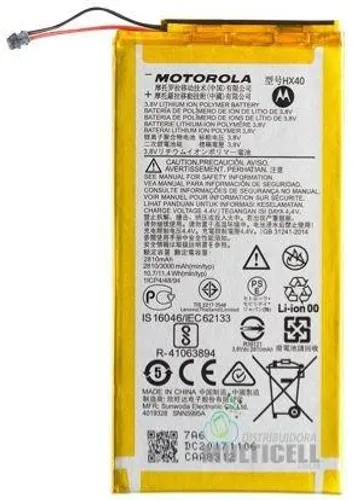 Bateria motorola gl40 moto z pay xt1635 100% original