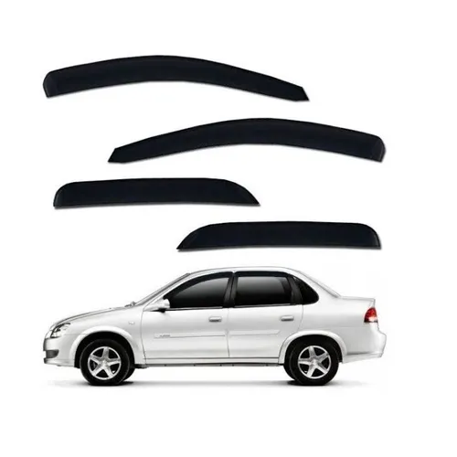 Jogo Calha Chuva Defletor Classic sedan 4 Portas todos