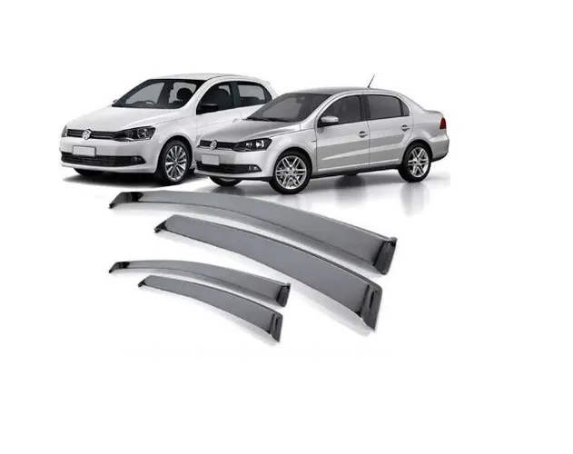 Calha de Chuva para gol voyage g5 6 4 Portas Hatch / Sedan