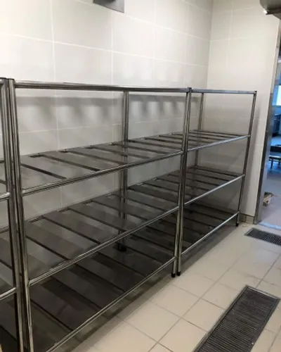 Prateleira Inox Gradeado Prateleira Vazada Sob Medida 