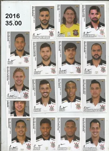  Corinthians vários times completos / nas fotos preço cada time