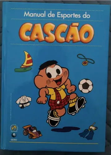 Manual de Esportes do Cascão - Maurício de Souza em otimo estado de conservação .
