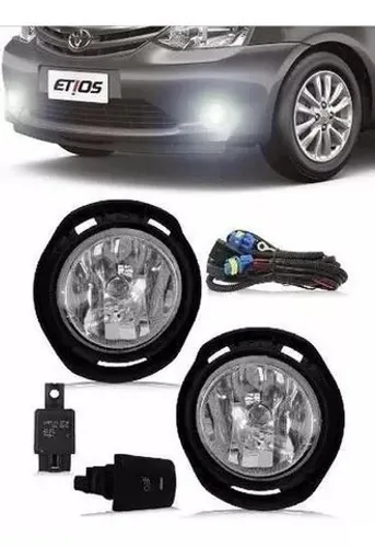 Kit Farol Milha Neblina Toyota Etios 2012 2013 A 2017 2018