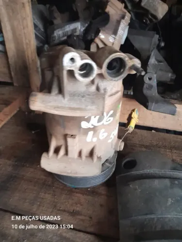 Compressor do ar condicionado Peugeot 206 1.6 16v