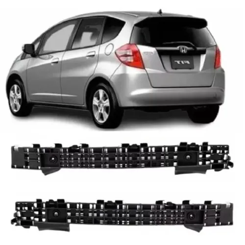 Guia Parachoque Honda Fit 2008 à 2014 - Traseiro LD LE - N500814