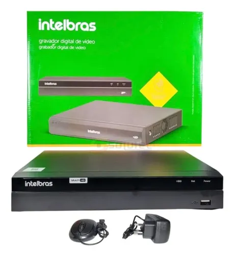 Dvr 8 canal multi hd Intelbras.
