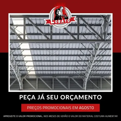 Telhado para area externa - quintal - telhado - serralheria
