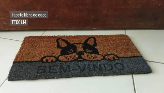 Tapete Capacho Fibra De Coco - Entrega Grátis
