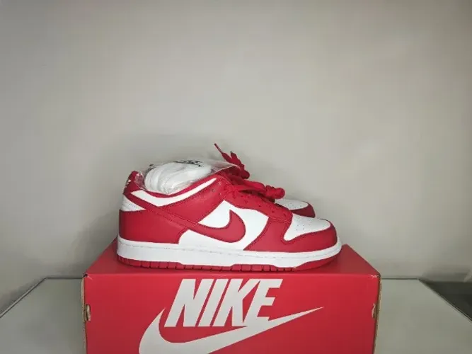 Tênis Nike Dunk Low University Red 42,5BR