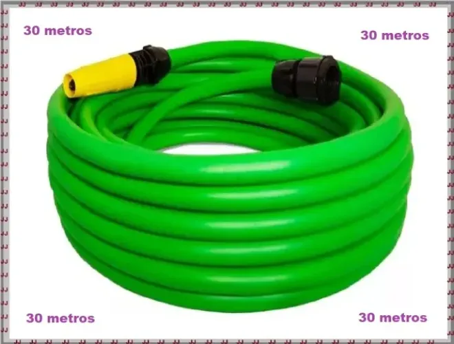 Mangueira siliconada 30 Metros Lavadora Alta Pressão Flexível 14,3 mm
