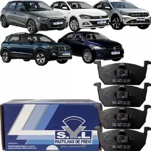 Pastilha Freio Dianteira Virtus 1.0 12v 17/23 T Cross Cod: 041349