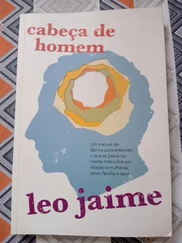 Livro Cabeça de homem - Leo Jaime
