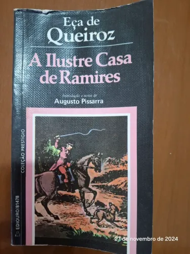 A Ilustre Casa de Ramires do autor Eça de Queiroz