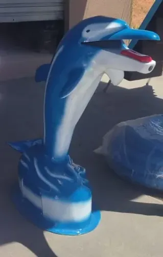 Cascata Golfinho Tamanho Padrão 100cm