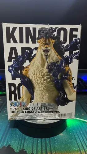 Boneco Rob Lucci King of Artist One Piece