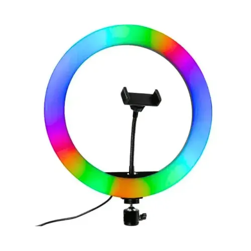 Luminária Ring Light RGB de 8 Polegadas - WU13683  cod: 4125