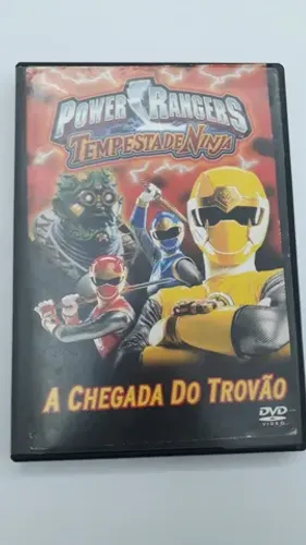Dvd Power Rangers - Tempestade Ninja - A Chegada Do Trovão - Original