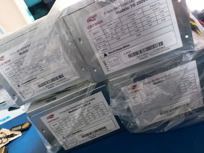 Fonte 200w c3tech NOVO LACRADO FRETE GRÁTIS PARA MACEIÓ