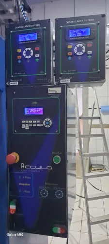 Embaladora com balanças