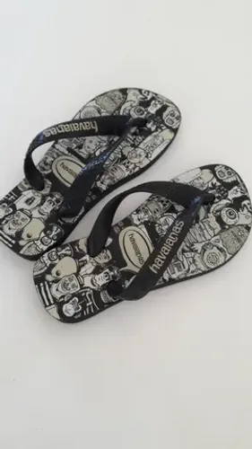 Par de Sandálias Havaianas Infantil tam 20 - usadas em ótimo estado