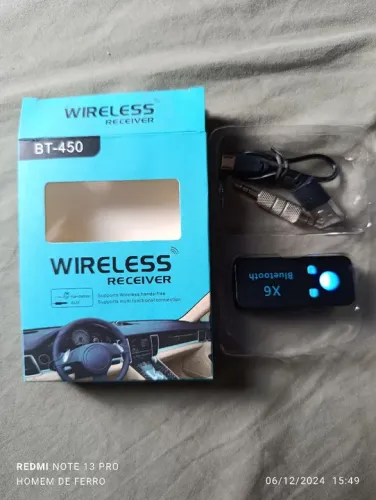 Receptor Bluetooth Wireless para som 